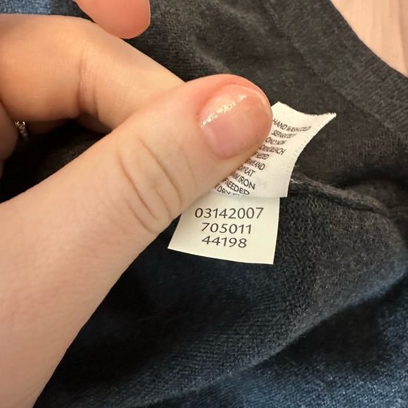 NEW J. Jill Charcoal Gray Stretchy sweater Skirt Pull On Size XL #1597 - Picture 5 of 7